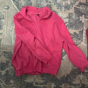 Women’s light fleece quarter zip